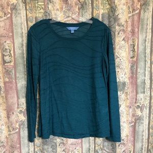 Simply Vera Long-Sleeved Tee, Sz. M